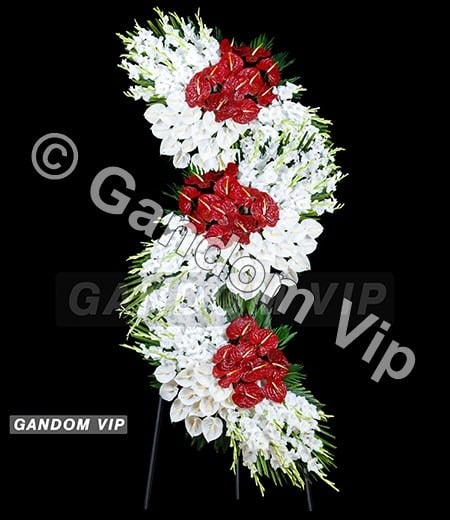 تاج گل | تاج گل ترحیم سه طبقه کد 937