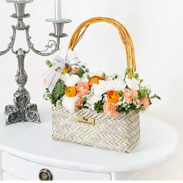باکس گل حصیری