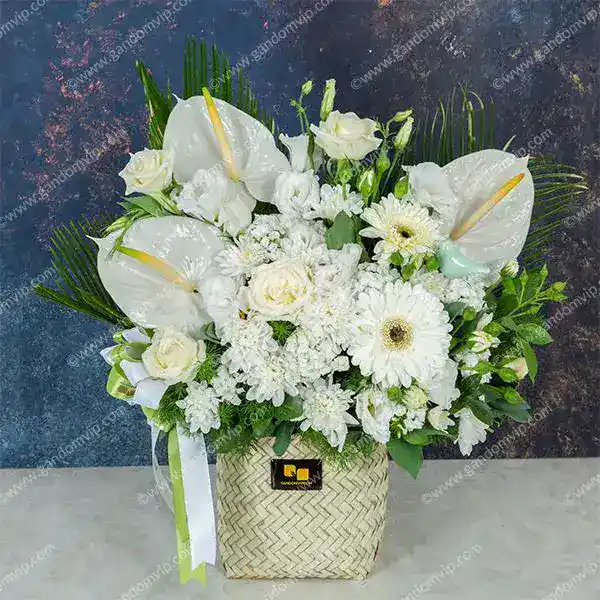 سبد گل تبریک