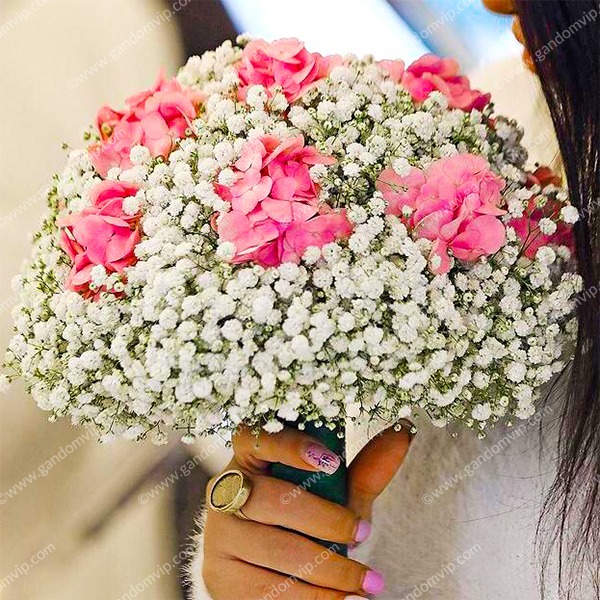 دسته گل عروس کد 1023
