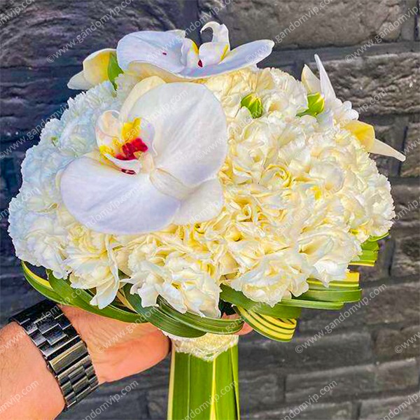 دسته گل عروس کد 1024