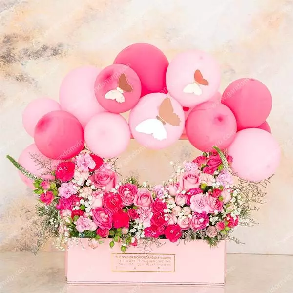خرید باکس گل