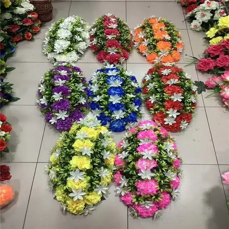 ساخت برگ گل های مصنوعی از پارچه