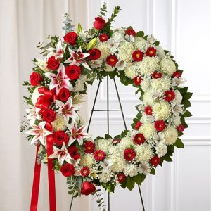 تاج گل دایره ای